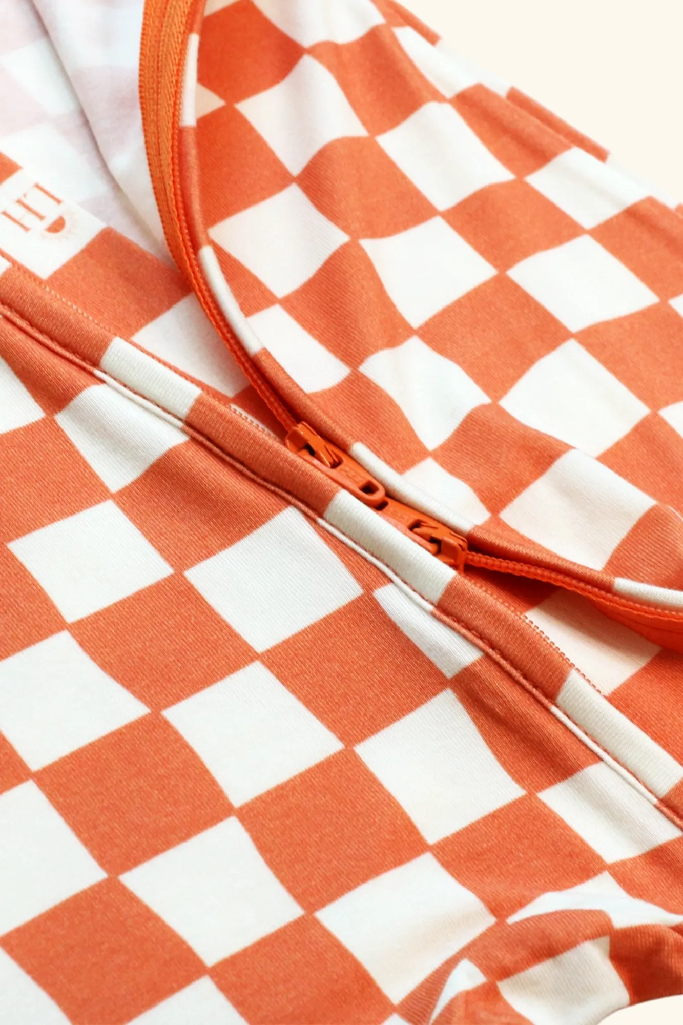 𝐒𝐀𝐋𝐄! 𝟓𝟎% 𝐎𝐅𝐅! Bamboo Baby Pajamas - Double Zipper - Shorties - Checkers