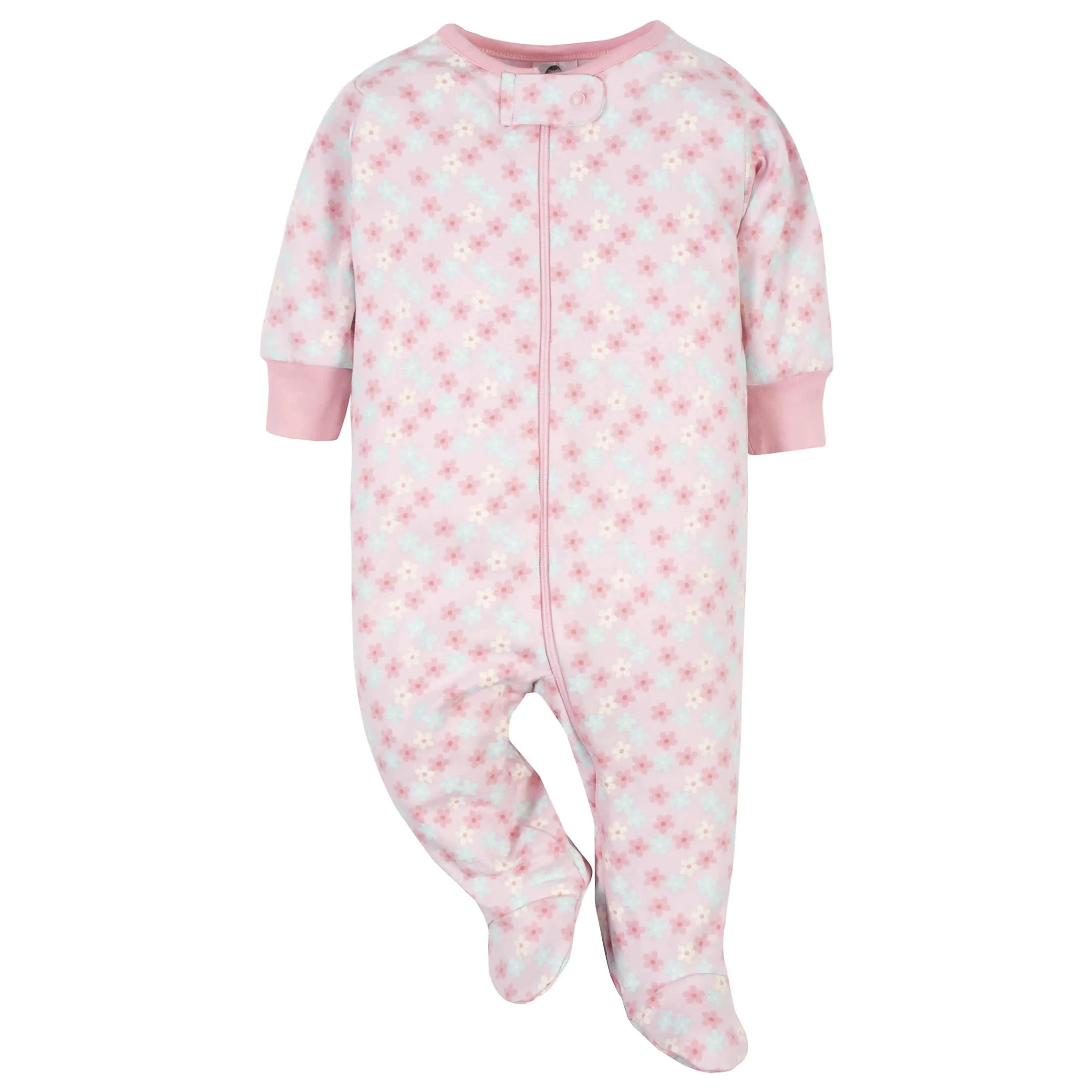 2-Pack Baby Girls Organic Bunny Sleep 'N Plays
