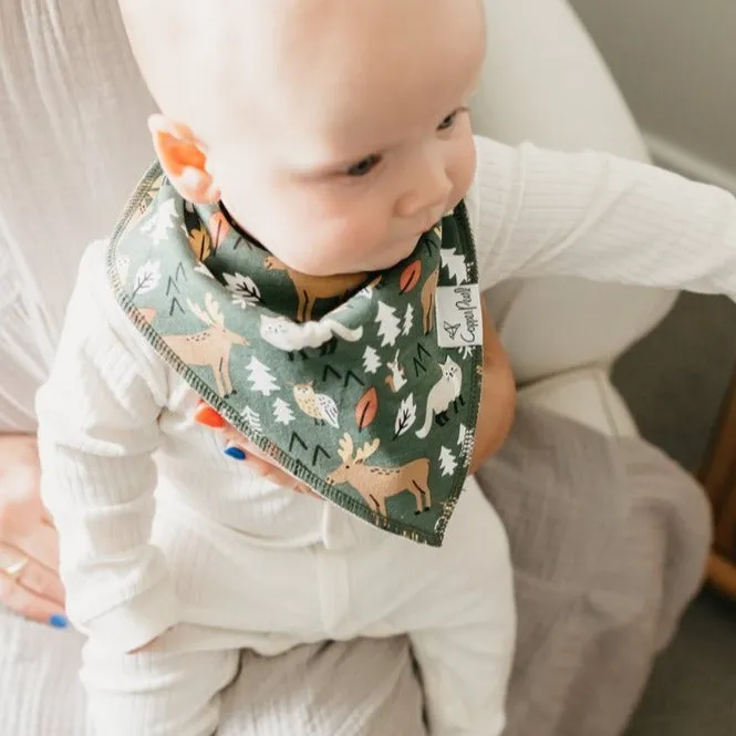 Atwood Bandana Bibs - Copper Pearl