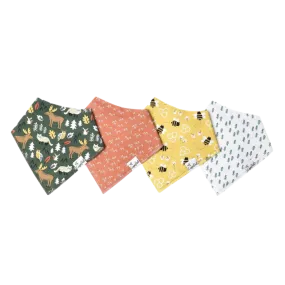 Atwood Bandana Bibs - Copper Pearl