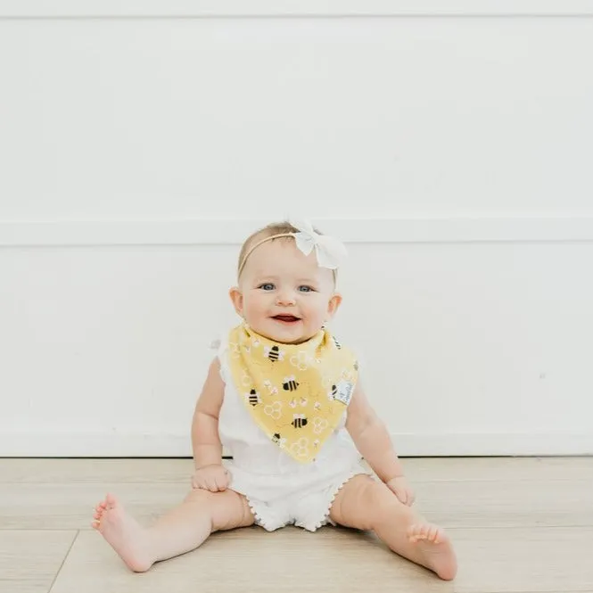 Atwood Bandana Bibs - Copper Pearl