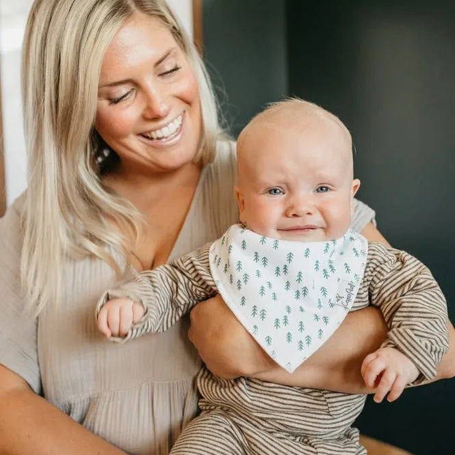 Atwood Bandana Bibs - Copper Pearl