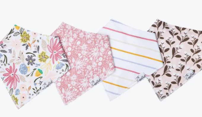 Baby Bandana Bibs- Olive