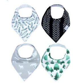 Baby Bandana Bibs- Woodland