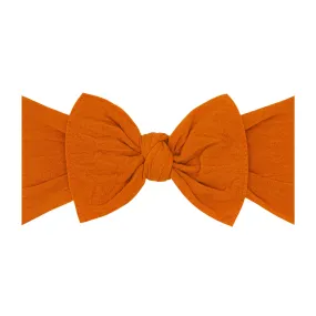 Baby Bling Classic Knot Headband - Pumpkin