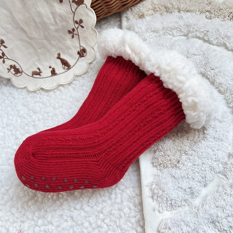 Baby Fuzzy Thermal Socks