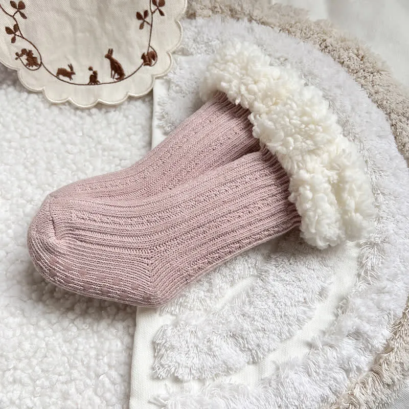 Baby Fuzzy Thermal Socks