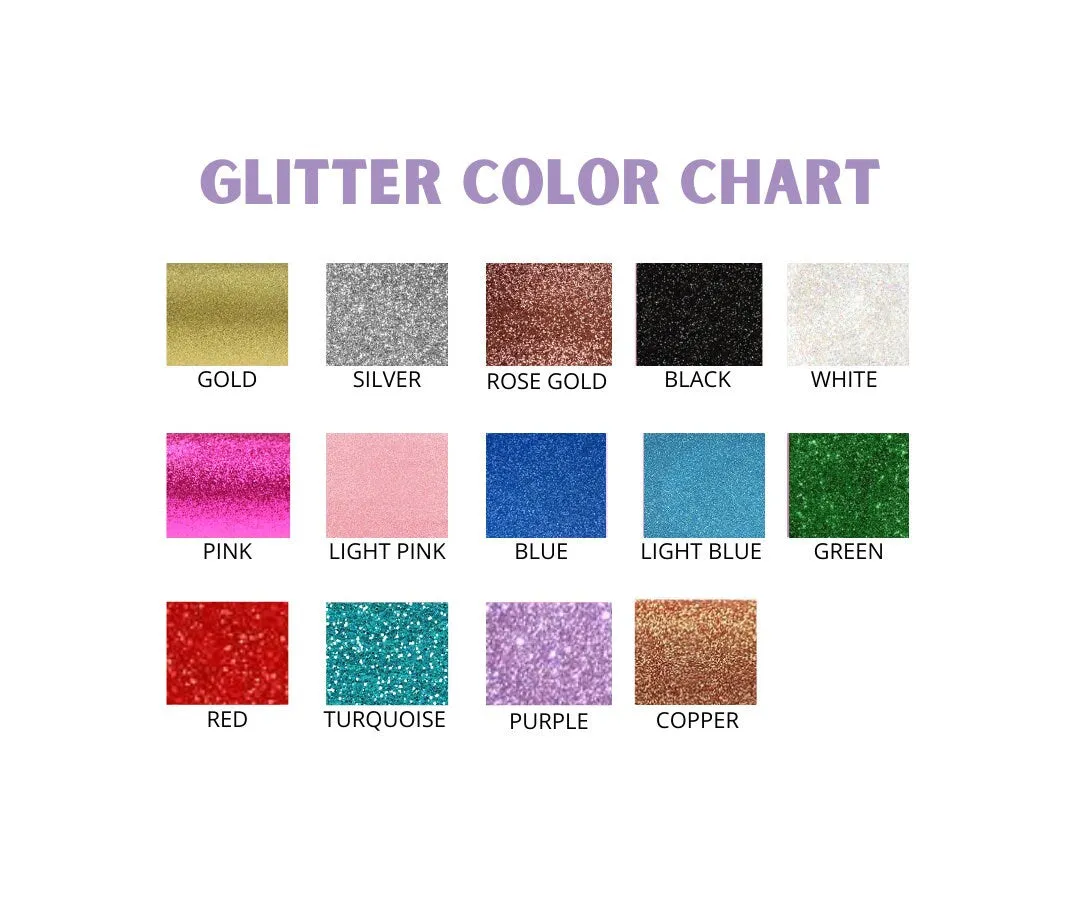 Baby Name Glitter Banner