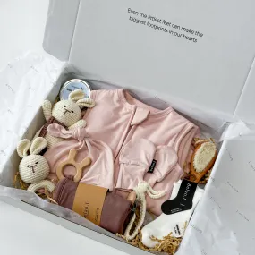 Belan.J Welcome Baby Gift Box - Rose Quartz