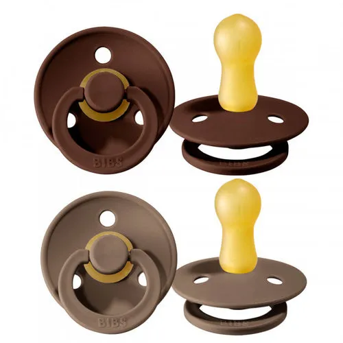 Bibs Pacifier ''Mocha and Dark Oak''