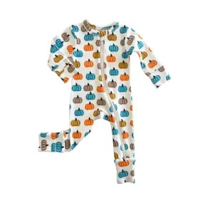 Blue Pumpkin Patch Organic 2 Way Zip Romper