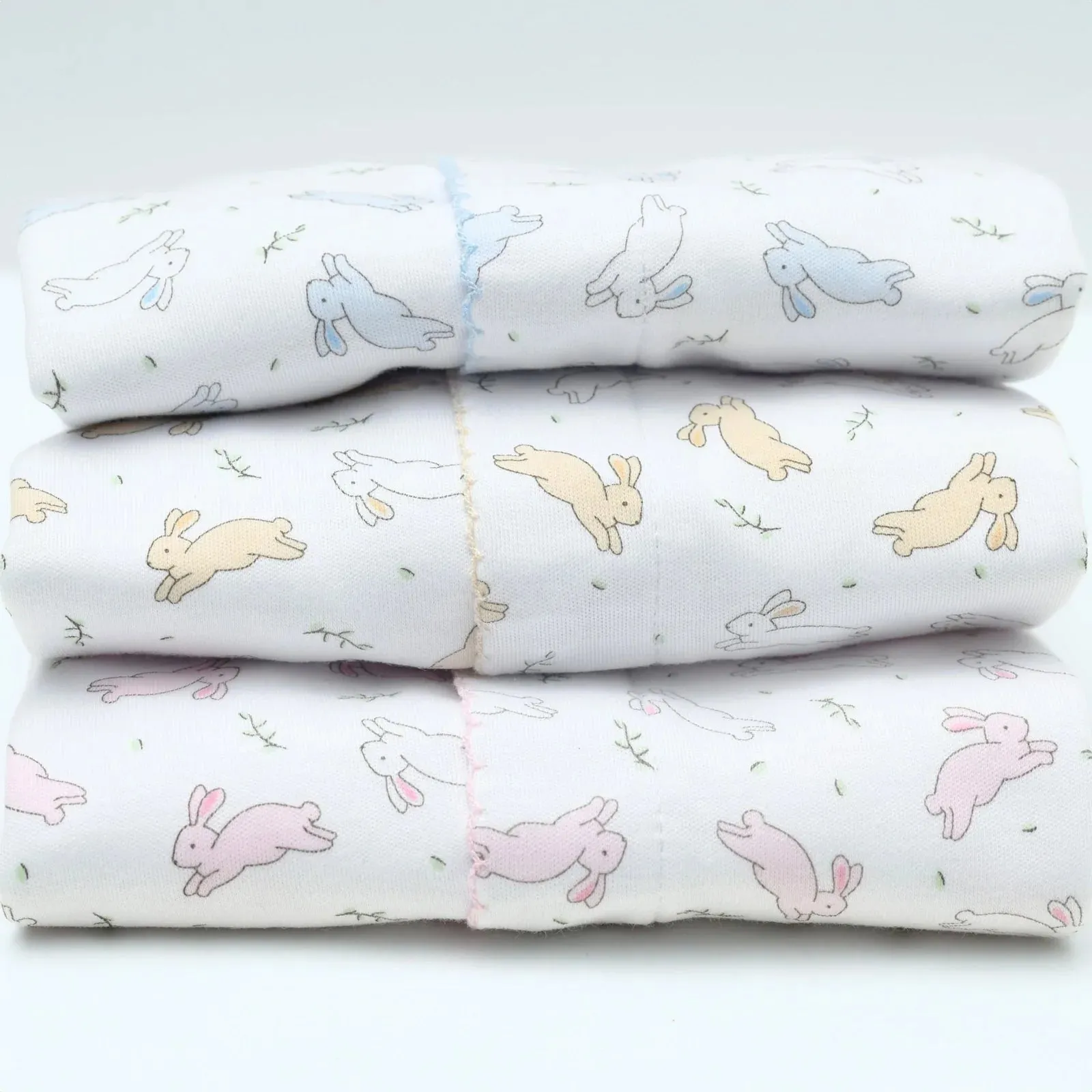 Bunny Hop Footie: Pink