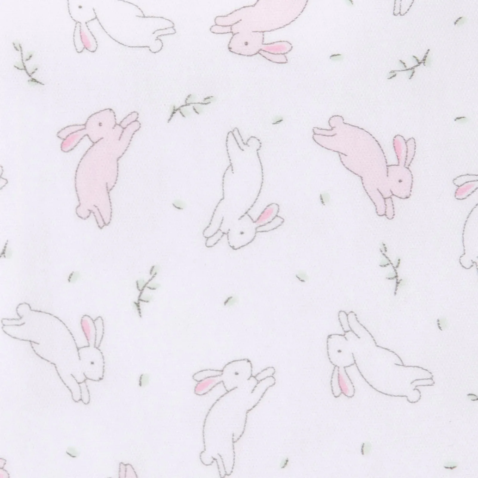 Bunny Hop Footie: Pink