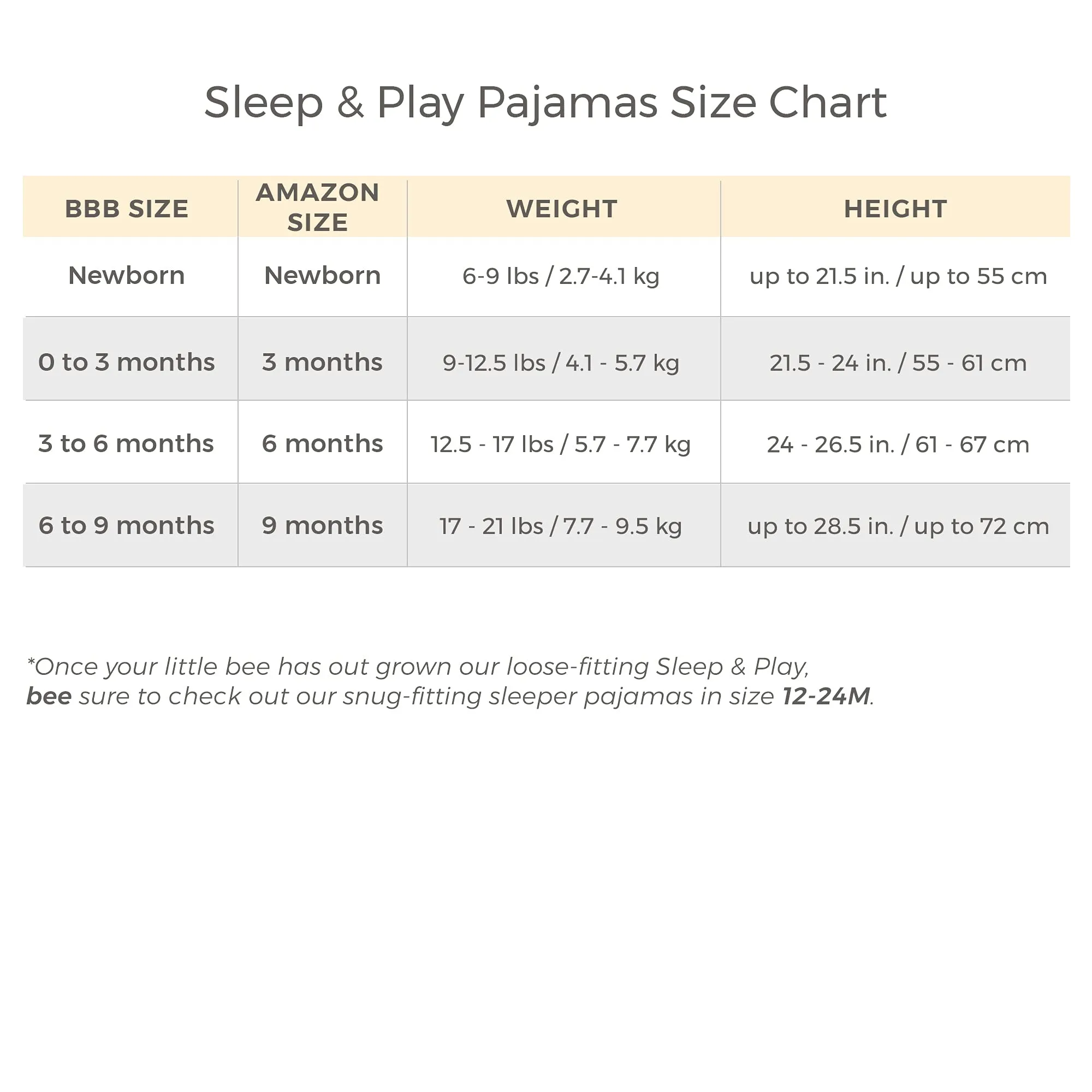 Burt's Bees Baby Organic Cotton Footed Pajamas