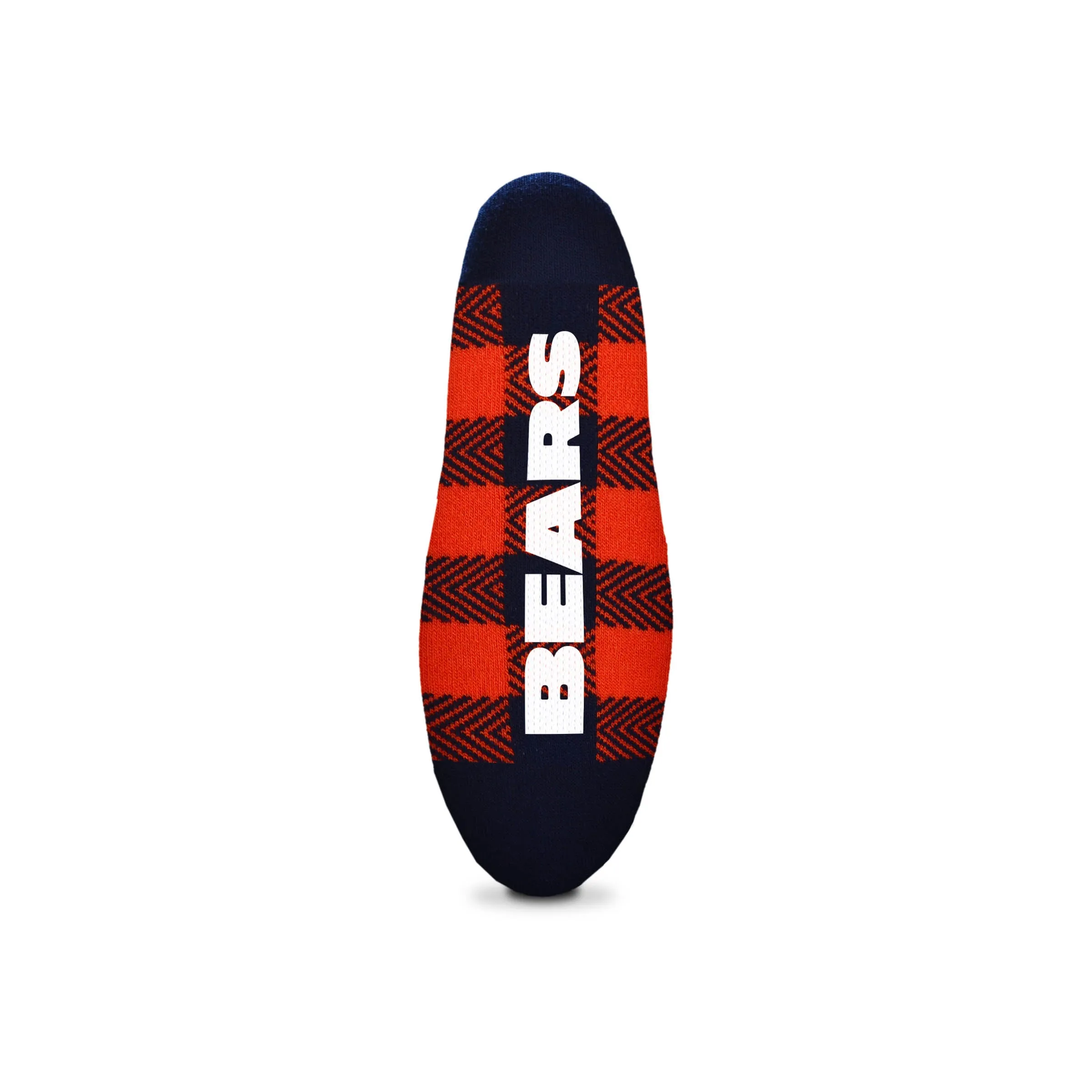 Chicago Bears Buffalo Plaid Slipper Socks, One Size