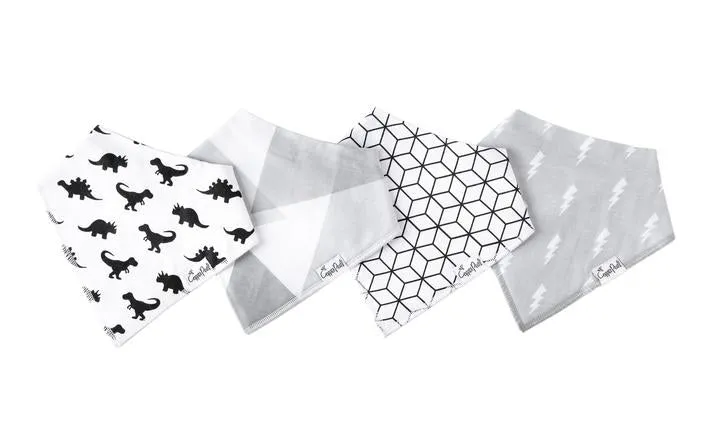 Copper Pearl - 4 Pack Bandana Bibs (More Styles)
