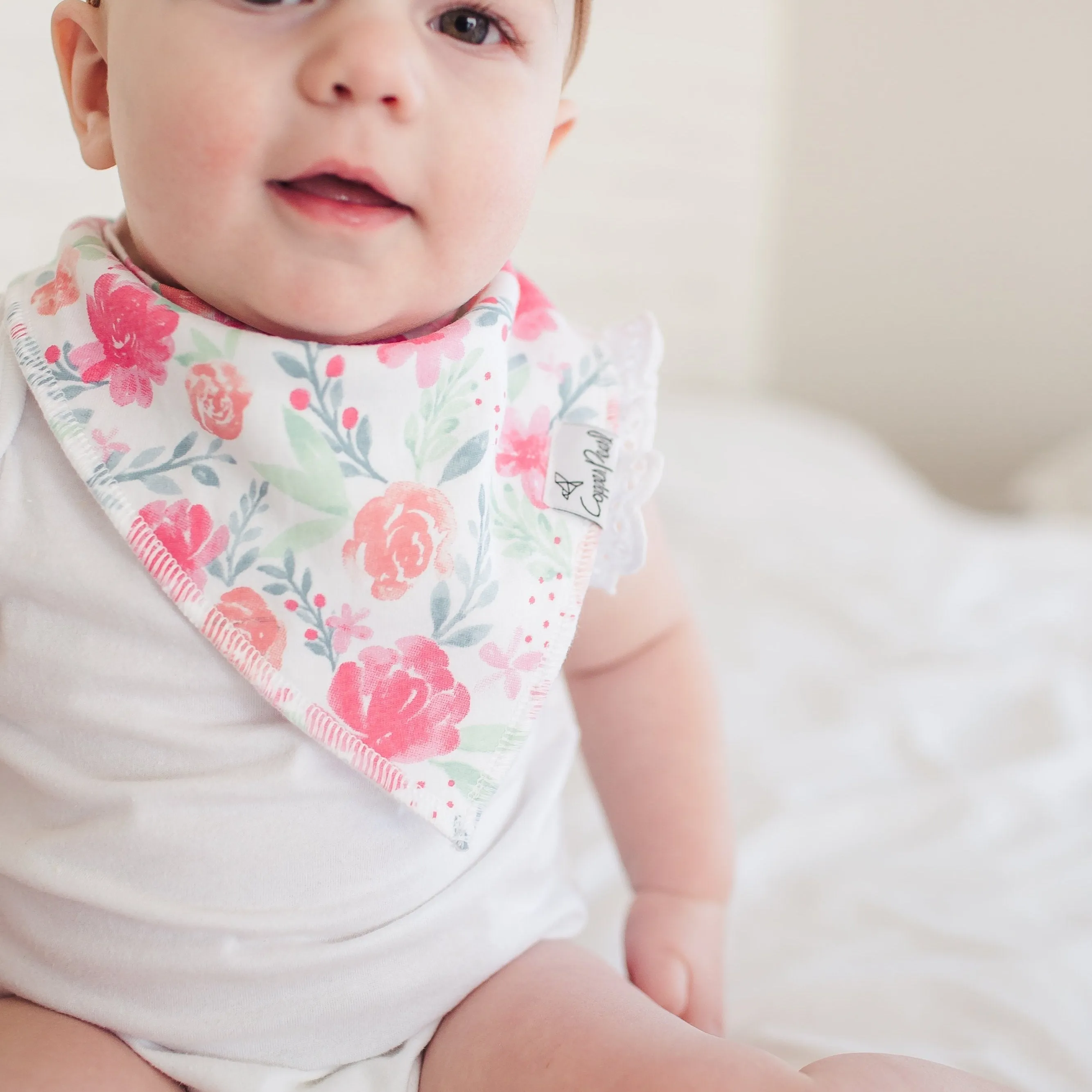 Copper Pearl Baby Bandana Bibs | June