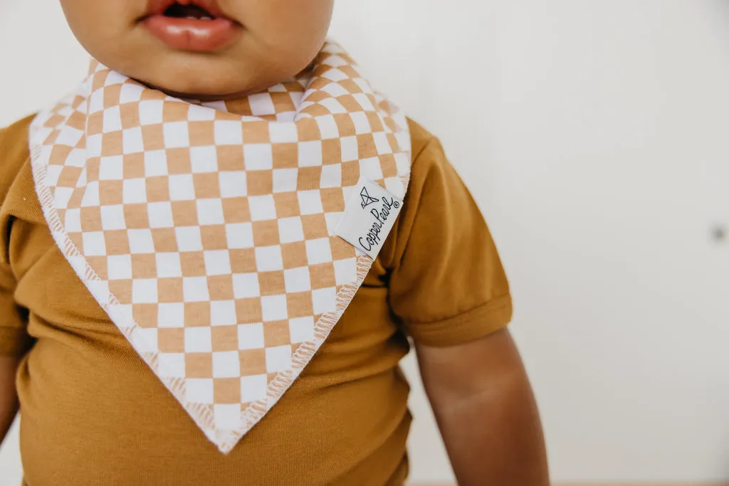 Copper Pearl Baby Bandana Bibs | Vance