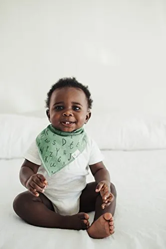 Copper Pearl Baby Bandana Drool Bibs 4 Pack Gift Set for Boys, or Girls, "Chip Set" (Assorted)