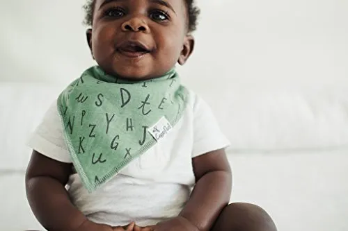 Copper Pearl Baby Bandana Drool Bibs 4 Pack Gift Set for Boys, or Girls, "Chip Set" (Assorted)