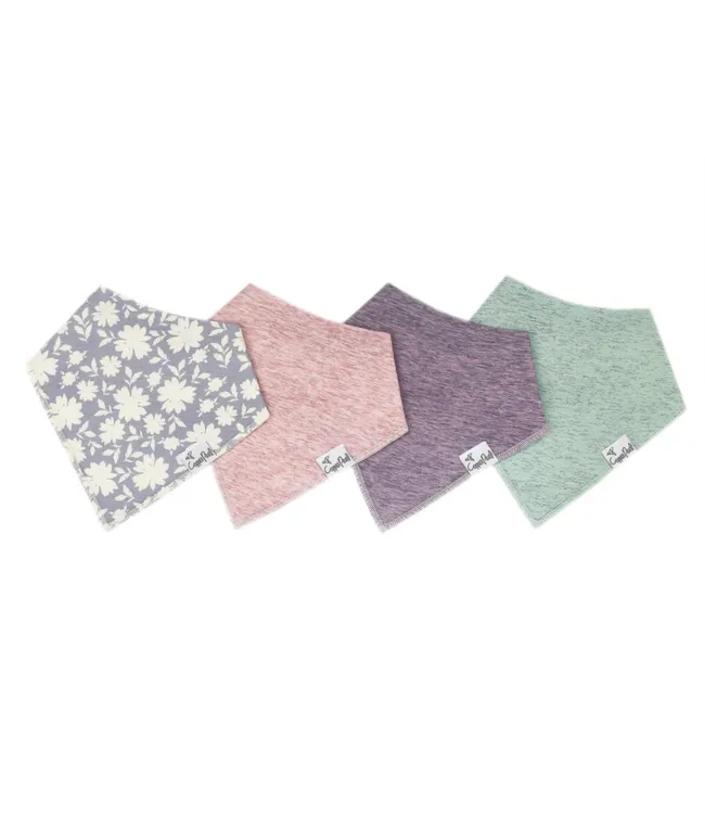 Copper Pearl Bandana Bib Set 4 Pack - Lacie