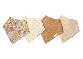 Copper Pearl Bandana Bib Set, Eden