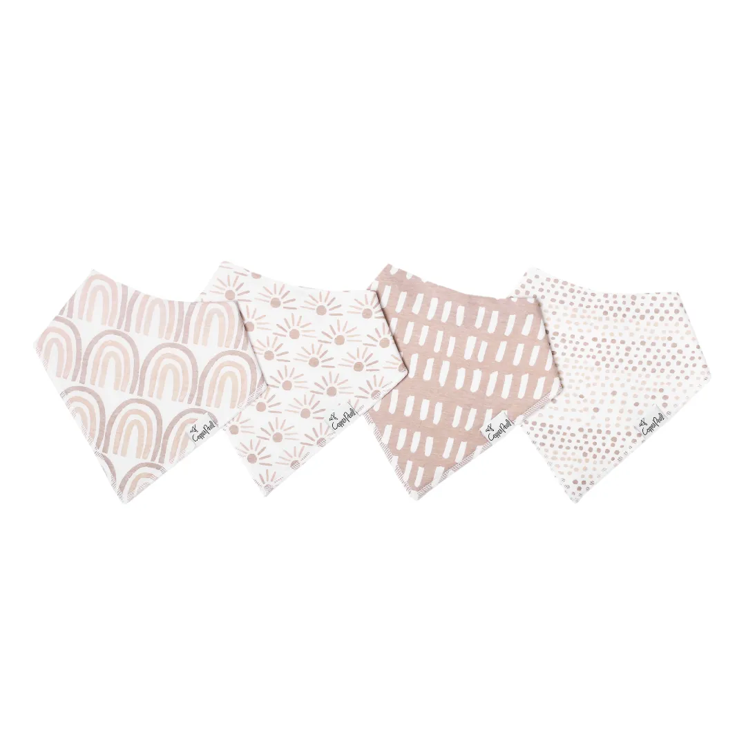 Copper Pearl Bandana Bibs / Bliss