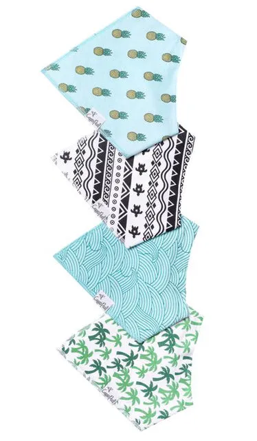 Copper Pearl Bandana Bibs for Boys