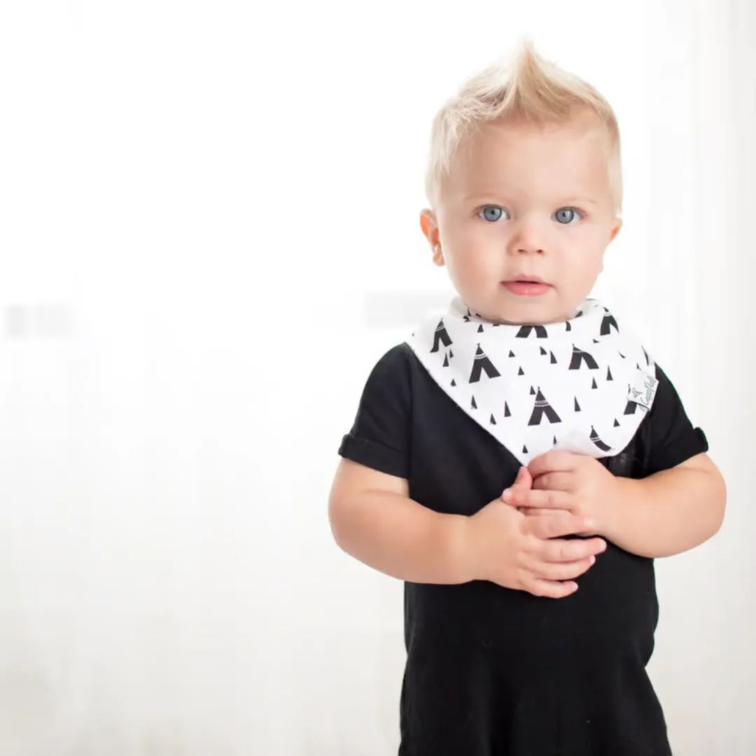 Copper Pearl Bandana Bibs / Phoenix