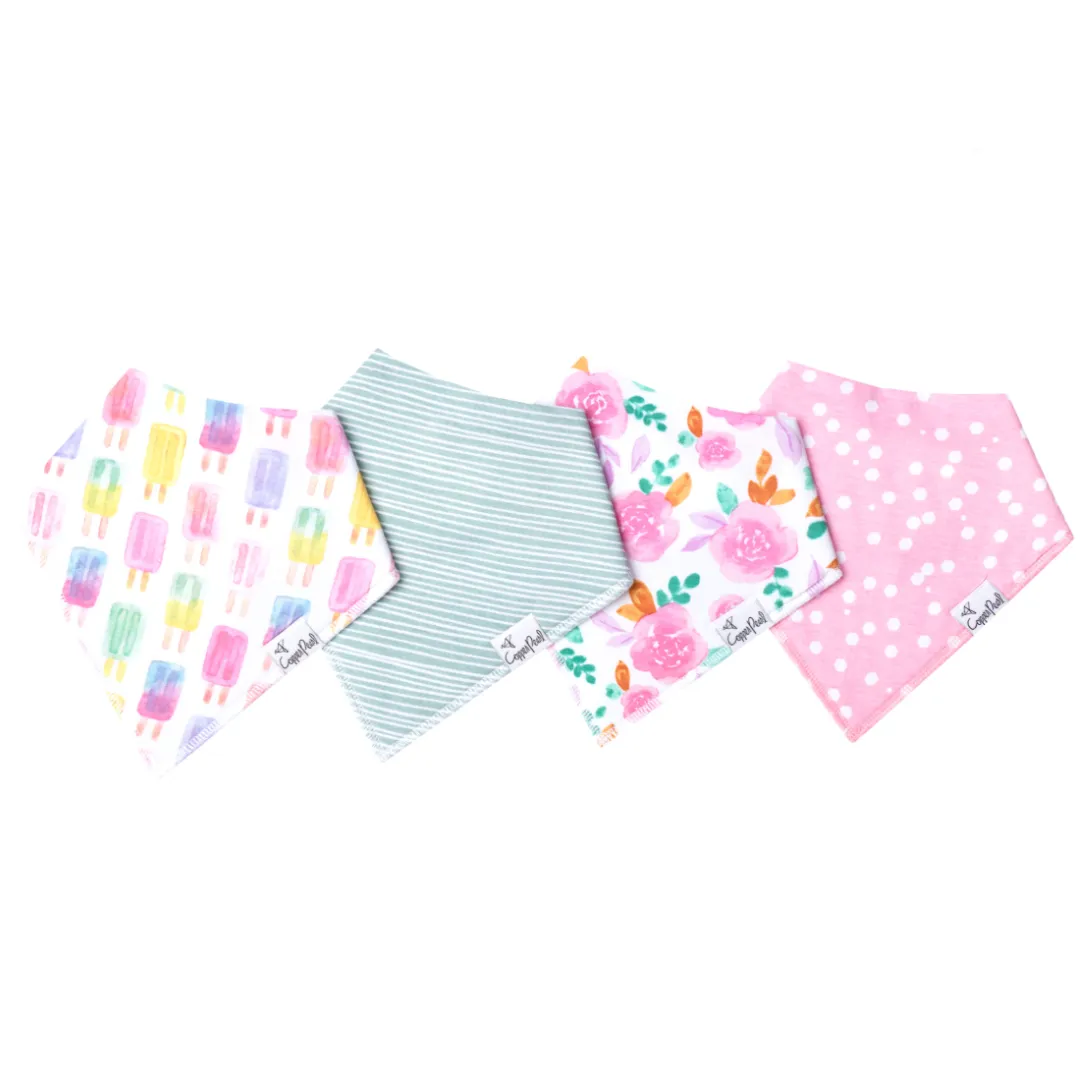 Copper Pearl Bandana Bibs / Summer