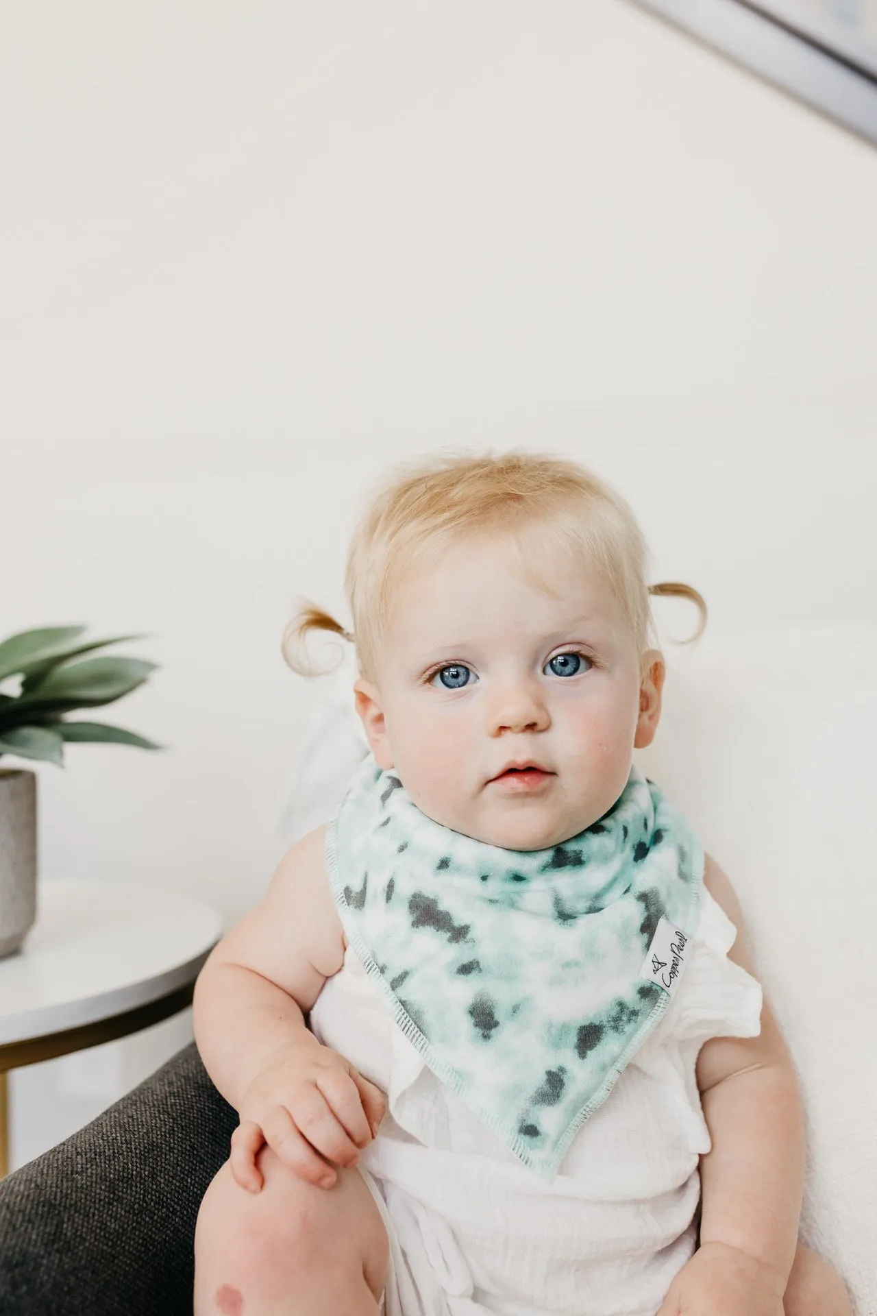 Copper Pearl Maui Bandana Bib Set