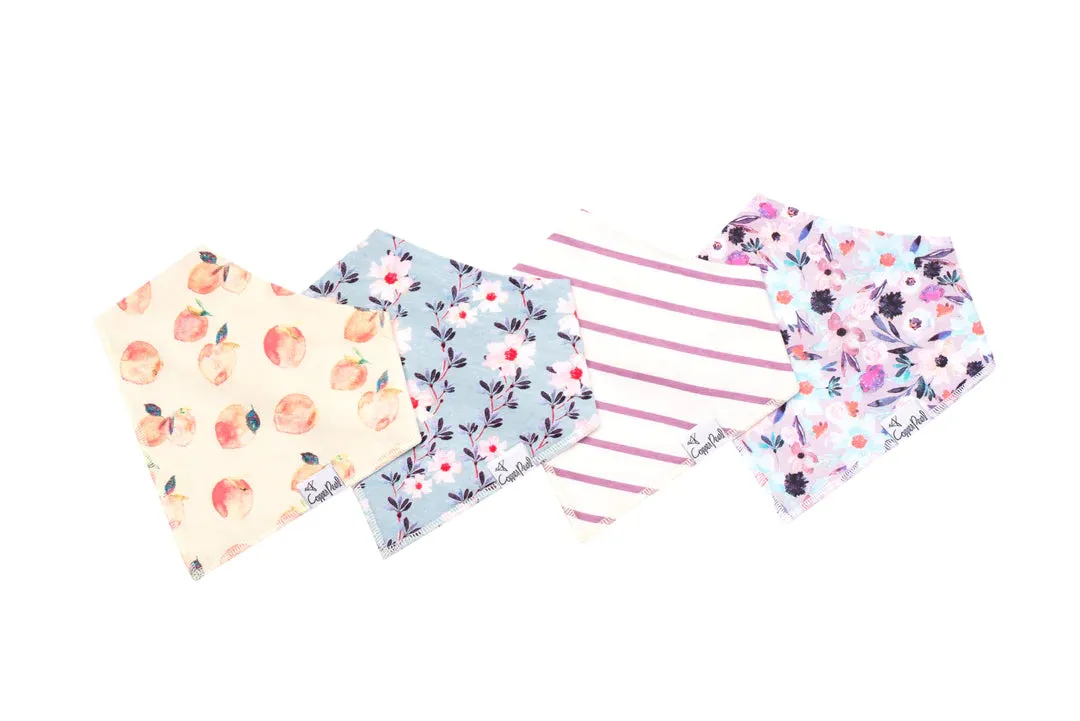 Copper Pearl Morgan Baby Bandana Bibs