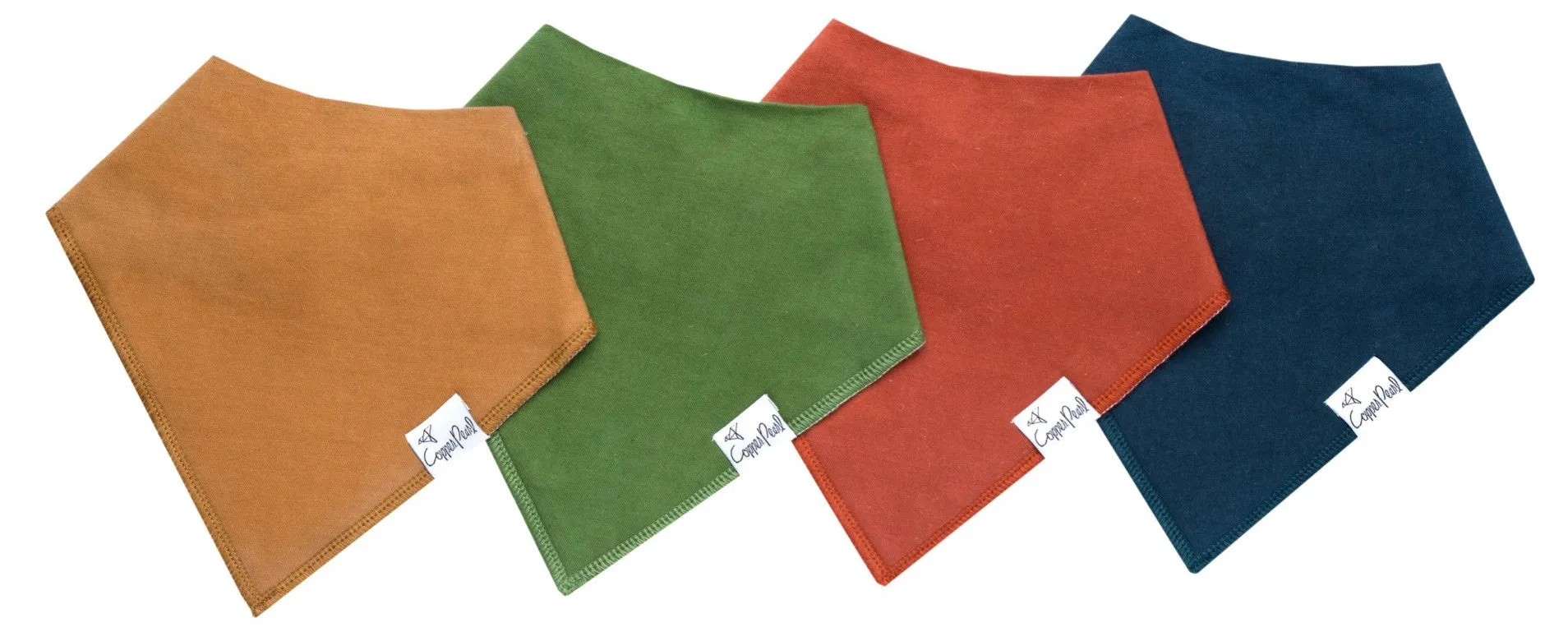 Copper Pearl Ridge Bandana Bib Set