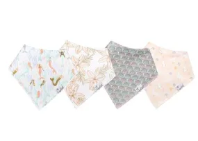 Coral Bandana Bibs