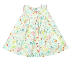Cotton Kids Under the Sea Empire Dress