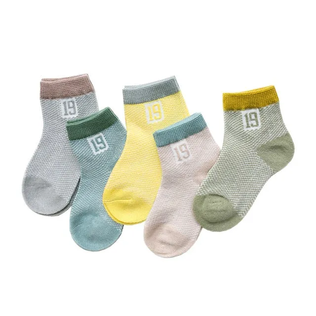 Cotton Mesh Cute Baby Socks