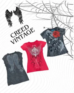 CR1519 Premium Gothic Baby Tees - 15 Pcs