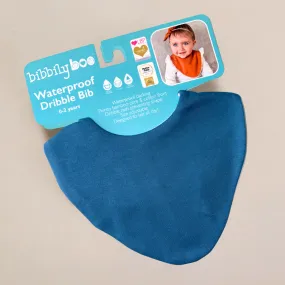 Denim Blue Waterproof Dribble Bib