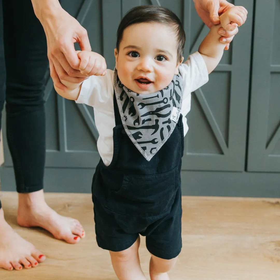 Diesel Bandana Bib Set (4 pack) - Copper Pearl