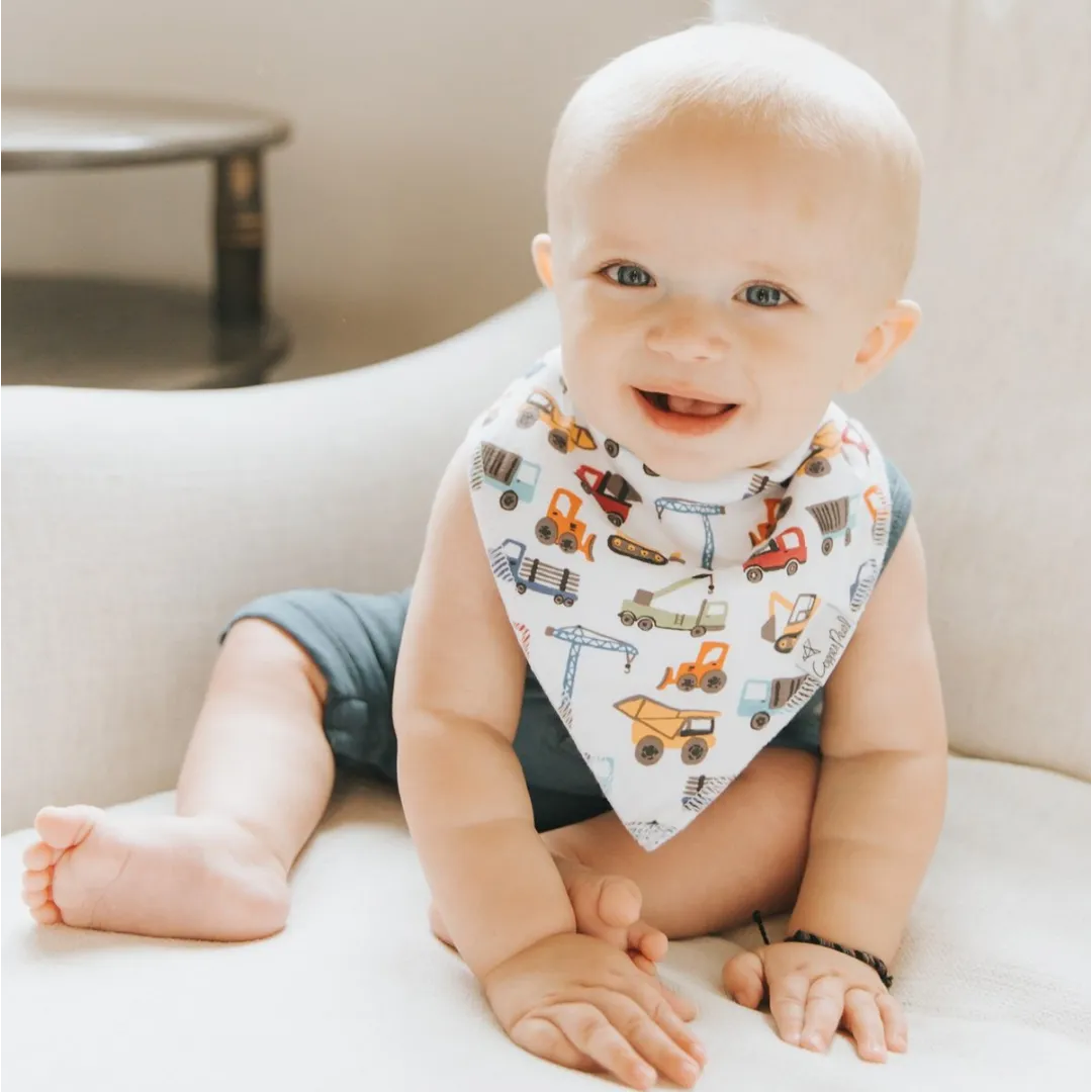 Diesel Bandana Bib Set (4 pack) - Copper Pearl