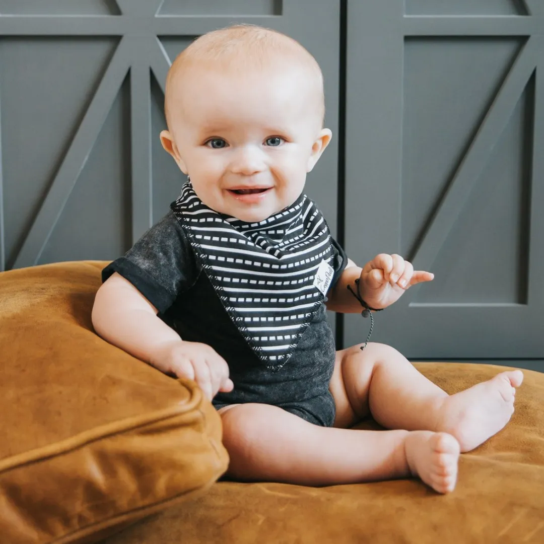 Diesel Bandana Bib Set (4 pack) - Copper Pearl