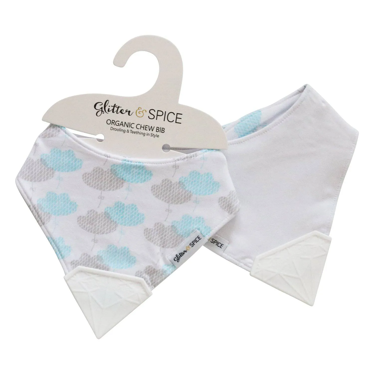 Double-Sided Chew Bib - Up & Away