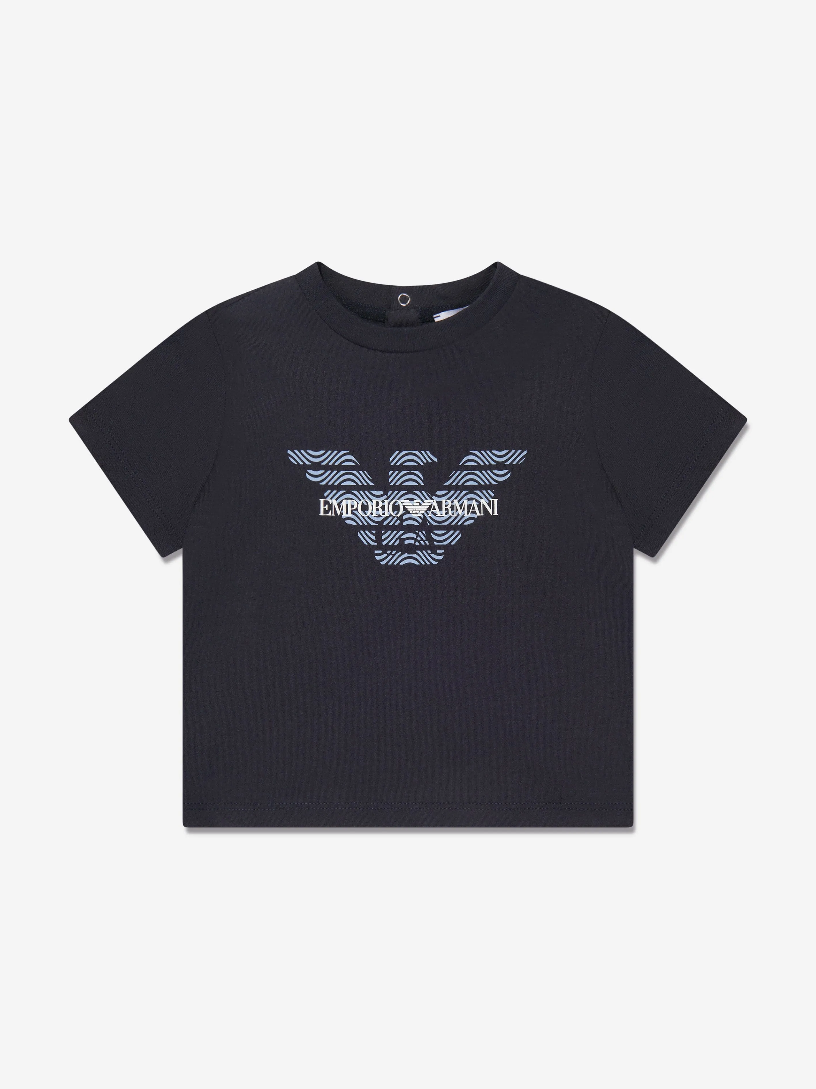Emporio Armani Baby Boys T-Shirt Set (2 Pack) In White