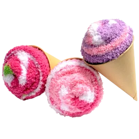 Girl Baby Shower Ice Cream Cone Party Favors