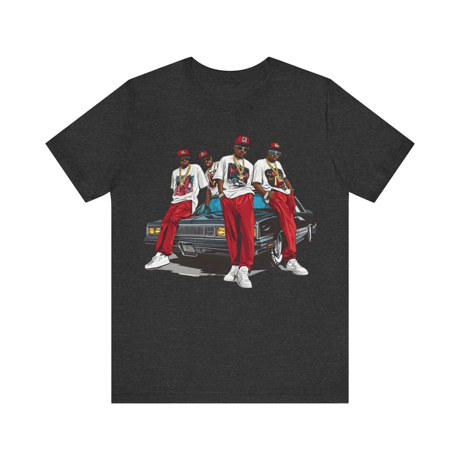 Hip Hop Retro Gangster Vibes T Shirt