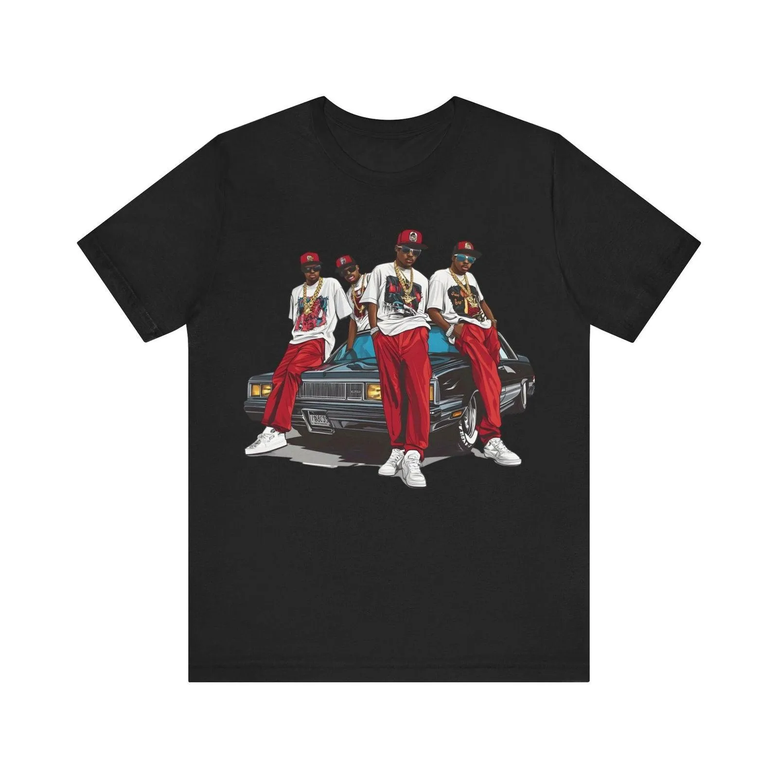 Hip Hop Retro Gangster Vibes T Shirt