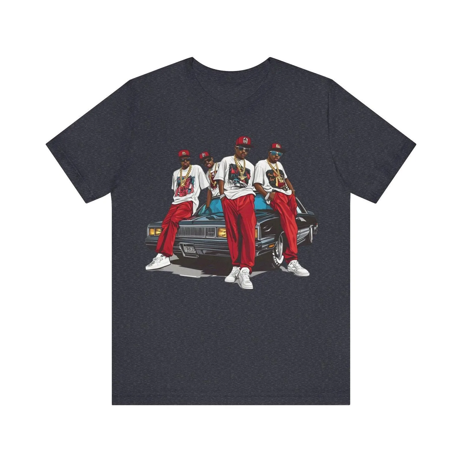 Hip Hop Retro Gangster Vibes T Shirt