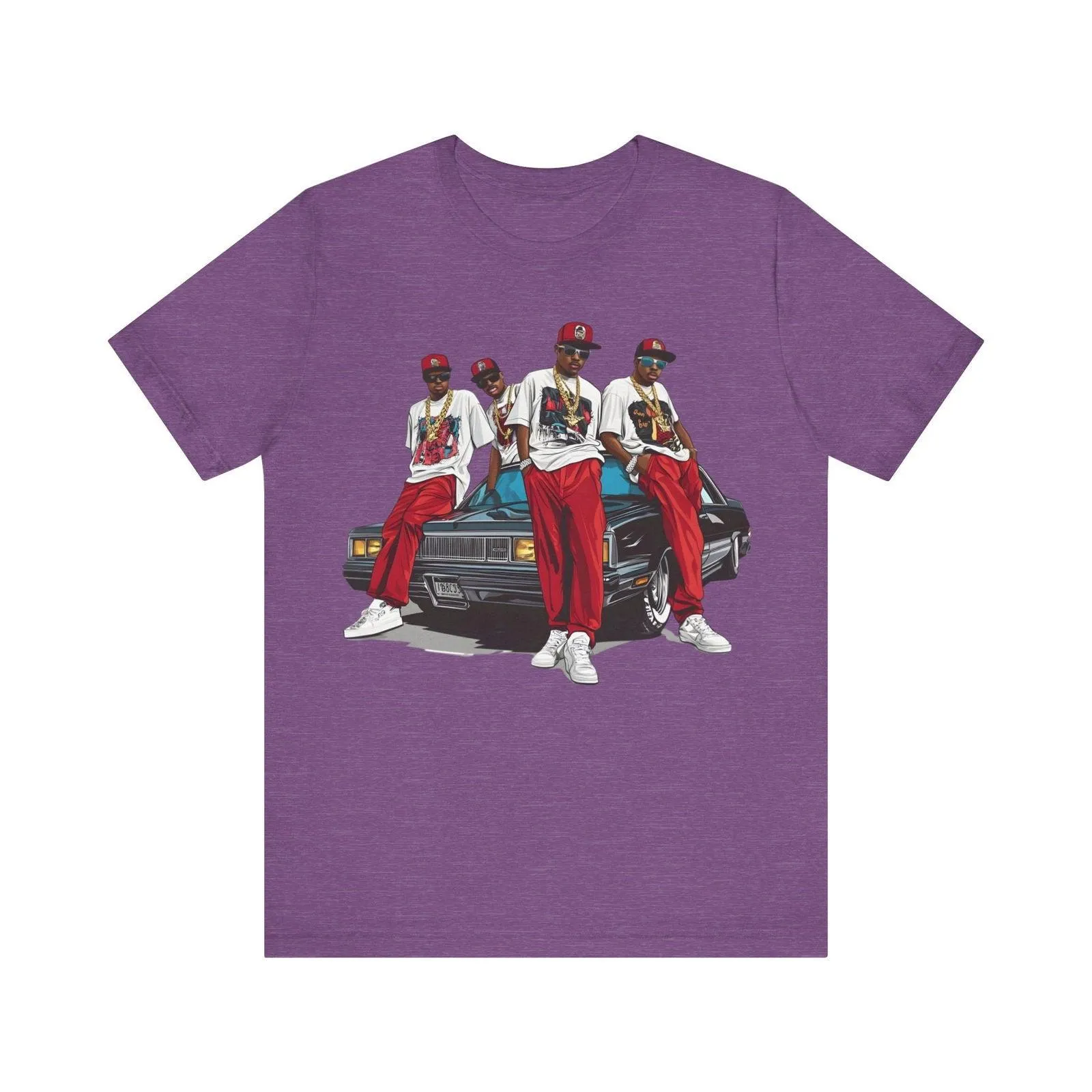 Hip Hop Retro Gangster Vibes T Shirt