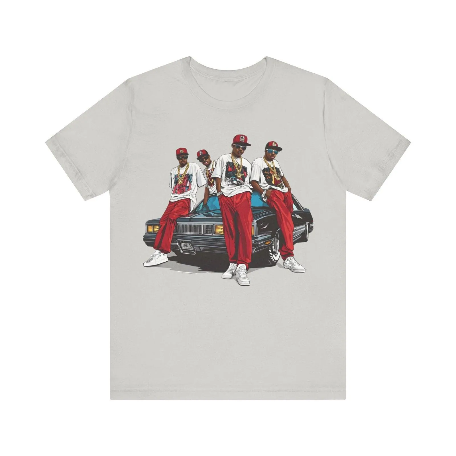 Hip Hop Retro Gangster Vibes T Shirt