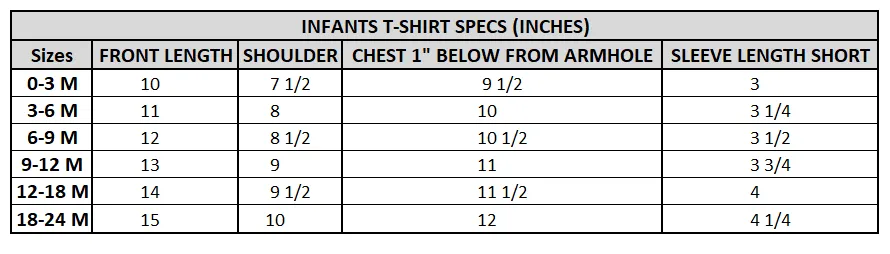 Infant Girls Cotton Jersey T-Shirt Awesome